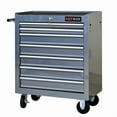 thumbnail image 5 of 7-Drawer Mobile Tool Cart - ARTMAN Multifunctional Design, Lockable Removable Case, Ball-Bearing Drawers (Powder-Coated Steel, 4 Wheels w/ Brakes), 5 of 11