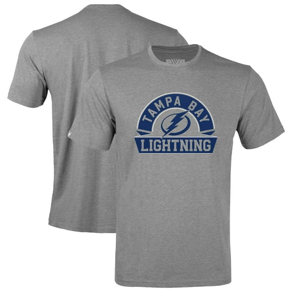 Youth Levelwear Gray Tampa Bay Lightning Little Richmond Banner Arch T-Shirt
