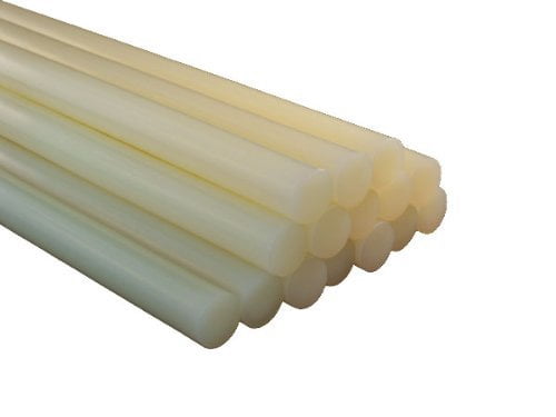 ASA Low-Temp Hot Melt Glue Sticks | Strong Bond for Packaging & Crafts | 25 lb Pack (473 Sticks), 1/2" x 10"