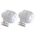 thumbnail image 1 of Mini Luz De Advertencia Nocturna 2pcs LED zapatos lámpara portátil 3 modos de iluminación para acampar al aire libre (blanco), 1 of 6