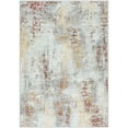 thumbnail image 2 of Wondo Washable Abstract Area Rug, 5x8 Gray and Brown Modern Living Room Carpet, Non-Slip Non-Shedding Bedroom Rug, Indoor Rugs, Stain Resistant Rug for Dining Room and Dorm, 2 of 8