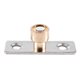 thumbnail image 3 of 12mm Diámetro de Madera Puerta Corredera Guía Metal Localizador Tapón 12 Unids, 3 of 5