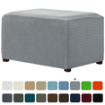 thumbnail image 1 of Argent, Housse de Tabouret de Rangement Élastique Moyen Détachable, 1 of 5