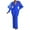 Blue, variant on Christmas Jumpsuits For Women 2025 Fashion Winter Solid Sequins Patchwork Long Sleeve V-Neck Jumpsuits Hot Pink