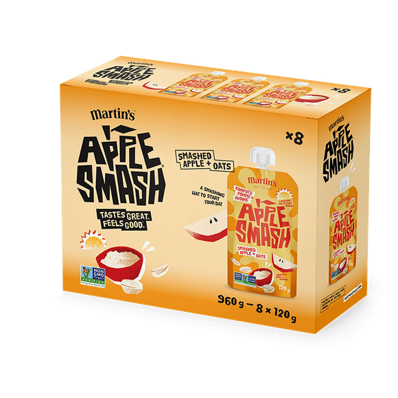 Apple Smash Apple & Oats 8 Pouches