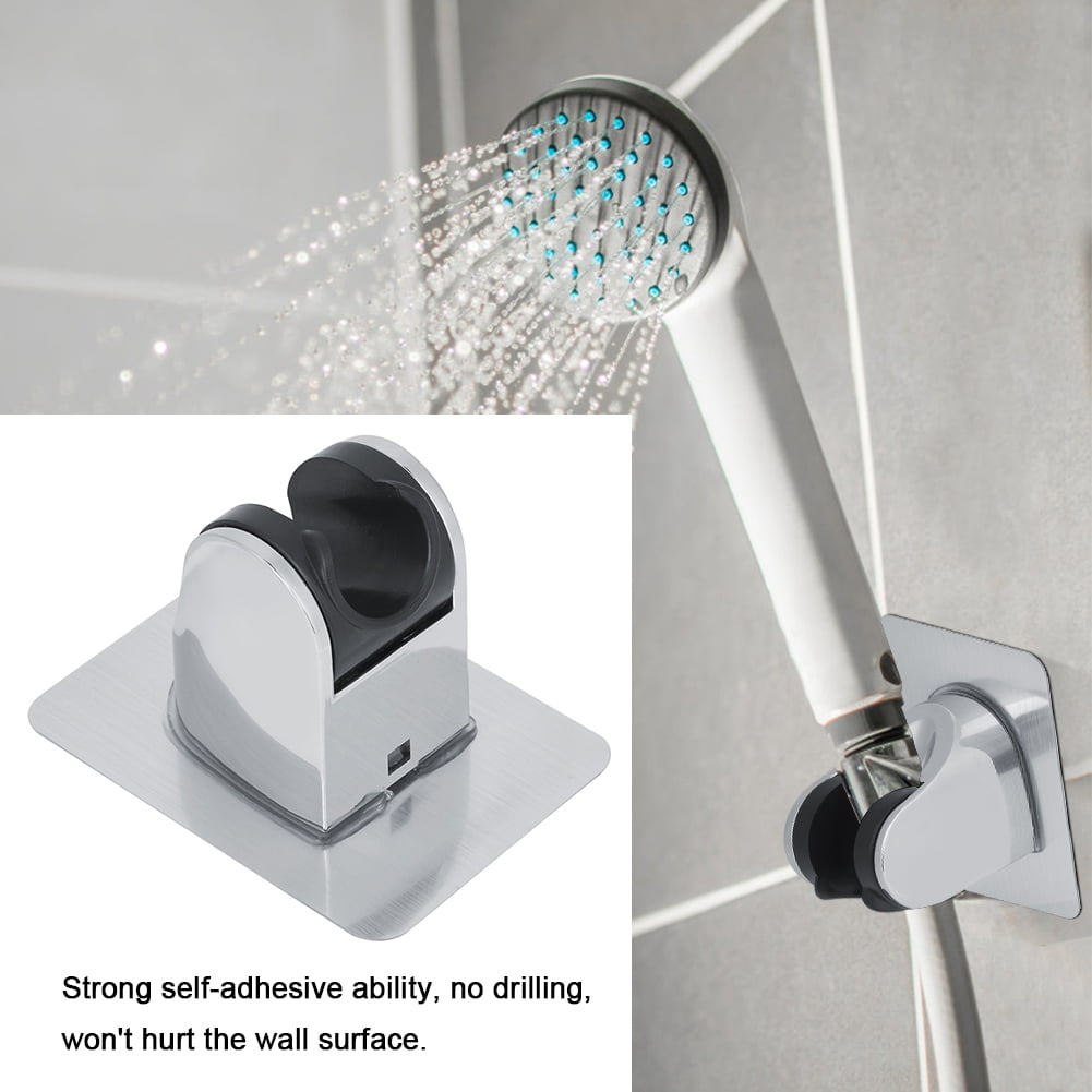 simpletome Adhesive Shower Head Holder Wall Mount Bracket