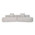 thumbnail image 1 of Sofá De Espuma Comprimida Al Vacío 4 Plazas Japandi Nordika Beige, 1 of 6