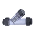 thumbnail image 2 of Filtro en Y transparente de PVC perfecl Adaptador de agua potable 20 mm DN15, 2 of 8