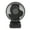 Black, variant on Whaledi 6.5inch Small Clip Fan Type-C Cube Ceiling Fan 4400mAh for Desk Library Laptop