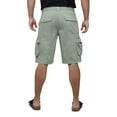 thumbnail image 2 of RAW X Mens Belted 12.5" Inseam Knee Length Cargo Shorts, Leaf Green, 46, 2 of 7