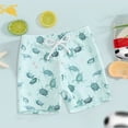 thumbnail image 2 of dmqupv Boys Swim Trunks and Swimwear Toddler Boys Swim Trunks Swim Shorts Baby Boys' Bathing Suit Swimsuit Boy Swimwear Light Blue,12-18 Months, 2 of 5