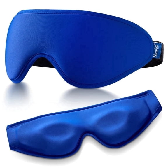 FACEMOON Contoured Gel Cold Compress Eye Mask, Ice Cooling Relief for Puffy Eyes, Dark Circles, Sinus Pressure, Reusable, Fits All Head Sizes