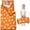 Football and Basketball Orange Pattern, variant on Football and Basketball Navy Pattern Teens Toddler Nap Mat with Pillow, Sleeping Mat Bag for Preschool Daycare 59"x22"