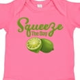 thumbnail image 4 of Inktastic Lime Squeeze the Day Boys or Girls Baby Bodysuit, 4 of 5