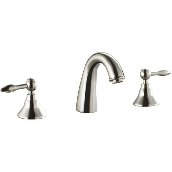 Dawn Kitchen & Bath AB13 1018C 3-Hole Widespread Lavatory Faucet with Lever Handles - Chrome