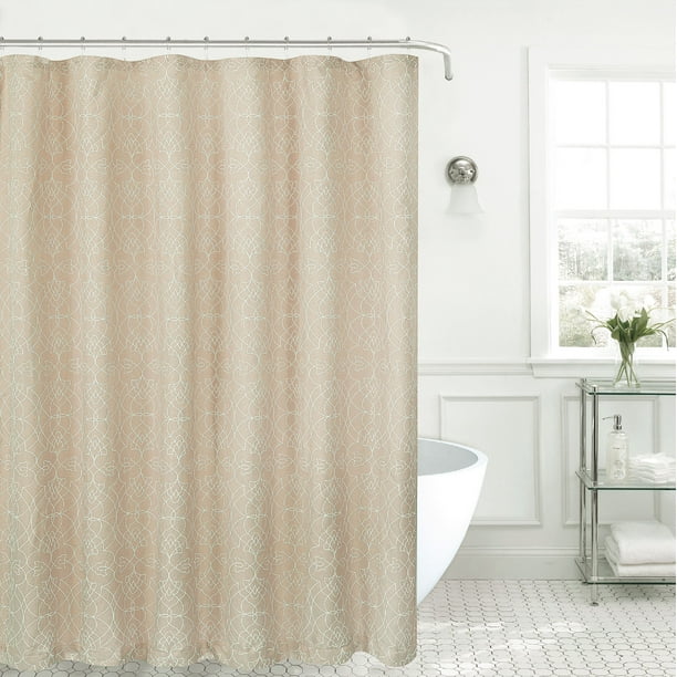 Riveira Shower Curtain In Champagne