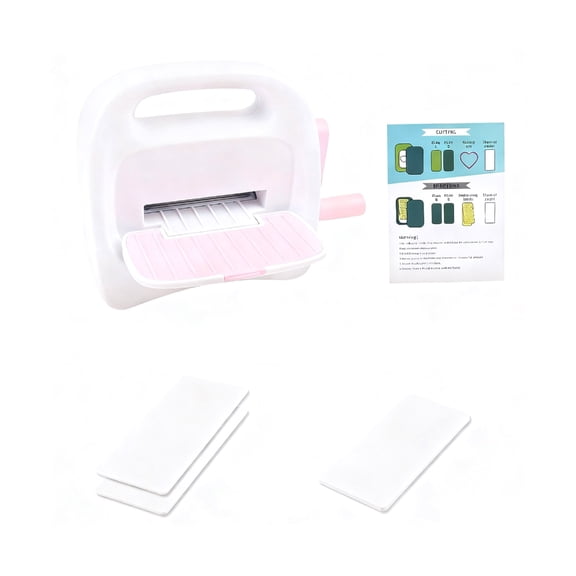 Manual Die Cutter And Embosser Foldable Designs Sturdy ABS Materials For Various Handcraft