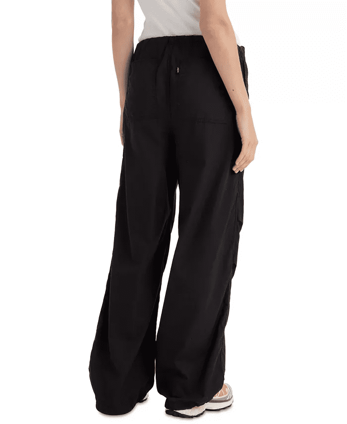 Levi's ZWART/METEORITE Women's Drawstring-Waist Parachute