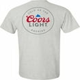 thumbnail image 2 of Coors Light Mountain Pocket Logo with Rear Logo Print Grey T-Shirt-2XLarge, 2 of 3