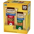 thumbnail image 6 of Snyder's of Hanover Variety Pack Pretzels, 20 Count 0.92 oz, 6 of 8