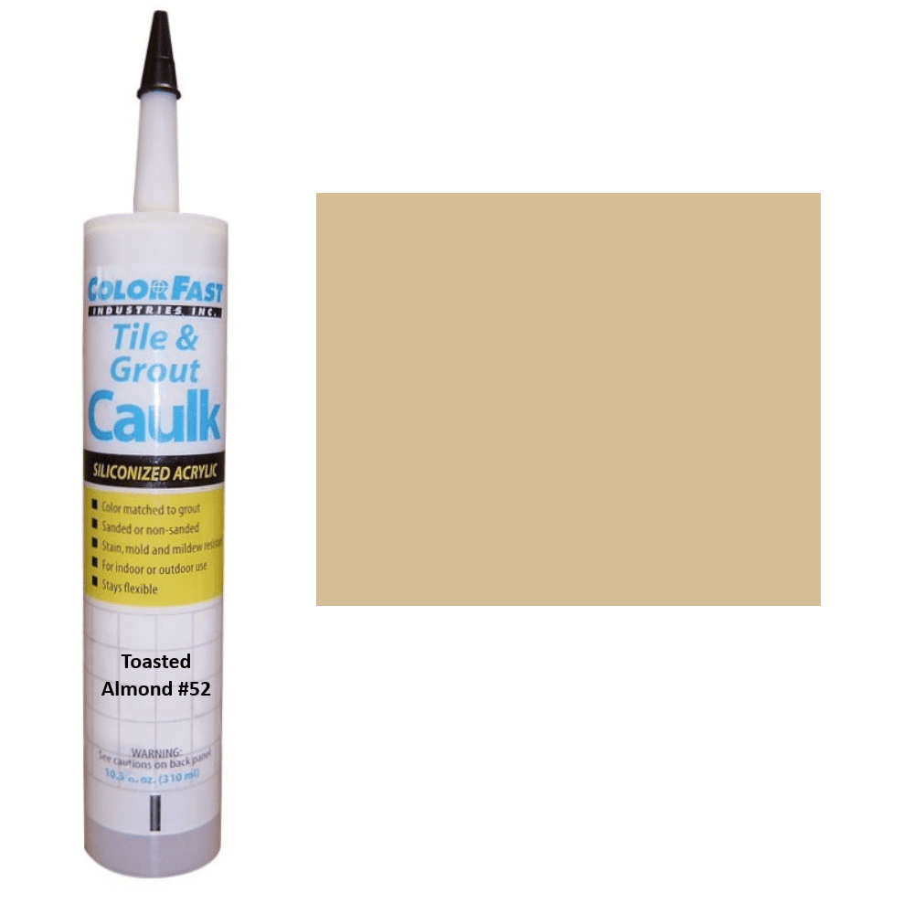 Colorfast Latex Colored Caulk - Laticrete Caulk Color Line Toasted