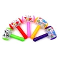thumbnail image 3 of Vogacara Martillo inflable Adorable para niños pequeños de Color aleatorio con patrón de dibujos animados de campana juguetes cómodos Juguetes, 3 of 6