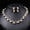 Gold, variant on European and American 2026 new pearl necklace and earrings two-piece set for women niche versatile alloy clavicle chain