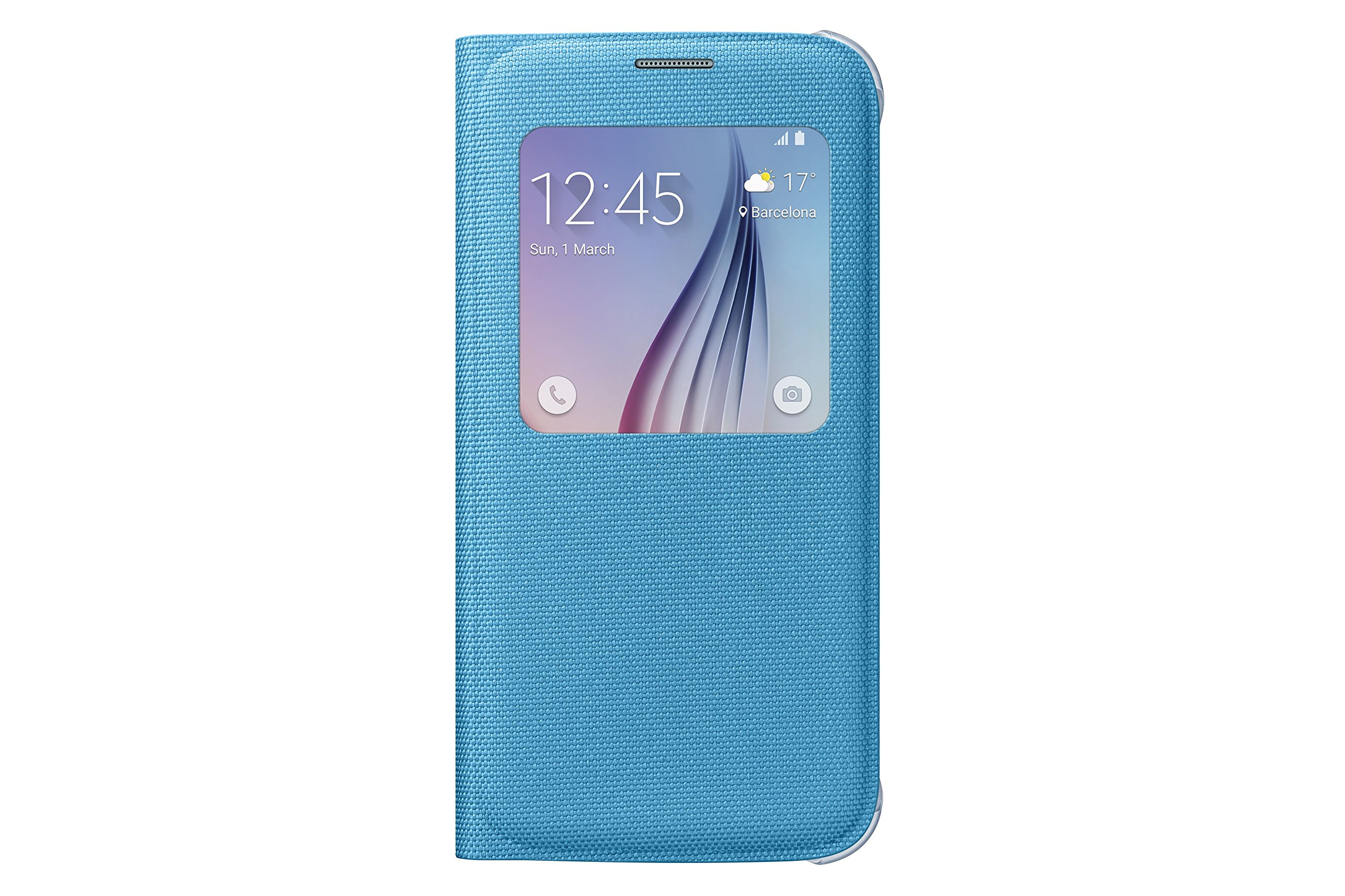 Samsung SView Carrying Case (Flip) for Smartphone Blue Polyester