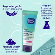 Clean & Clear Daily Mattifying Moisturizer, Shine Control, 3.4 fl. oz