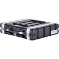thumbnail image 2 of Fly Drive Case -2u Space ABS Molded for Tough Durable Interior and Exterior Case For 19-Inch Amplifier, Equalizer or DJ Effects Unit, 2 of 3