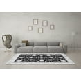 thumbnail image 3 of Ahgly Company Indoor Rectangle Oriental Gray Traditional Area Rugs, 2' x 5', 3 of 4