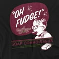 thumbnail image 3 of A Christmas Story Oh Fudge Soap Connoisseur Kids T Shirt (Large) for Youth Toddler Boys and Girls, Black, 3 of 5