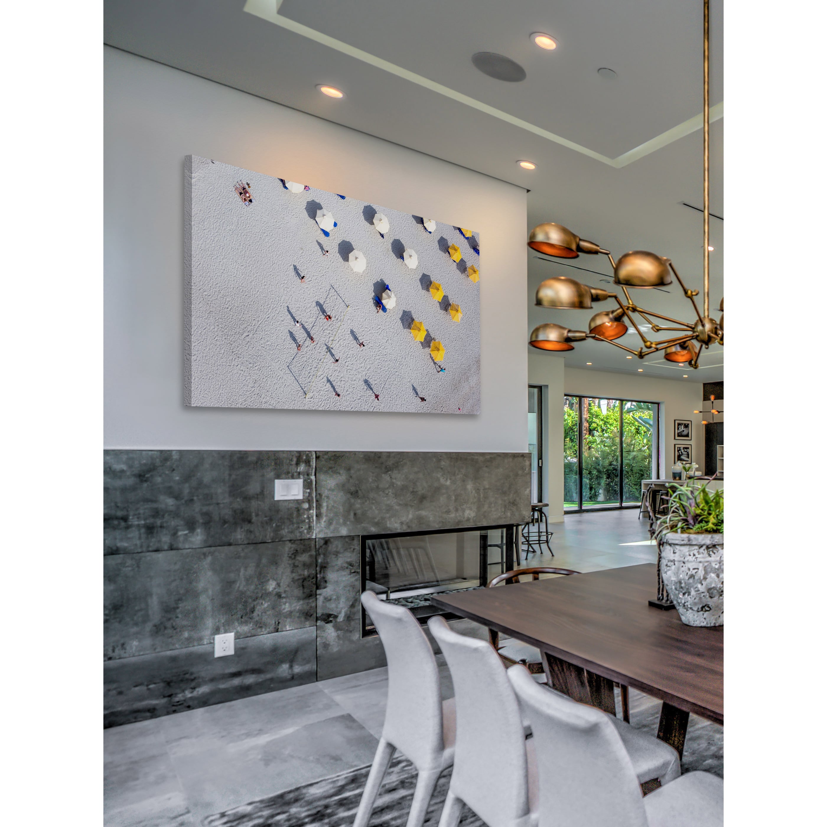 Marmont Hill "Shadows" Painting Print on Wrapped Canvas