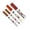 Brown, variant on Blue Oil-Based Permanent Paint Marker Pen, 4Pcs Waterproof Multi-Surface Marker, Quick Dry Paint Pen for Wood, Metal, Plastic, Glass, Stone, Auto Marking & DIY Craft Projects