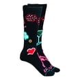 thumbnail image 1 of Calcetas Stance Mujer Dice Roll Casual Comfort Negro L, 1 of 4
