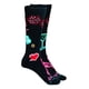 thumbnail image 1 of Calcetas Stance Mujer Dice Roll Casual Comfort Negro L, 1 of 4