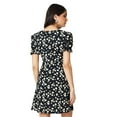 thumbnail image 2 of Dorothy Perkins Womens Daisy V Neck Short-Sleeved Mini Dress, 2 of 5