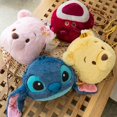 thumbnail image 2 of Bolso de peluche de Disney Lotso para muñeca, bolsa con cadena de oso Pooh, Lolita Dale, bolsa de teléfono de felpa, mochila ajustable para regalo de vacaciones, bolsa de maquillaje, 2 of 4