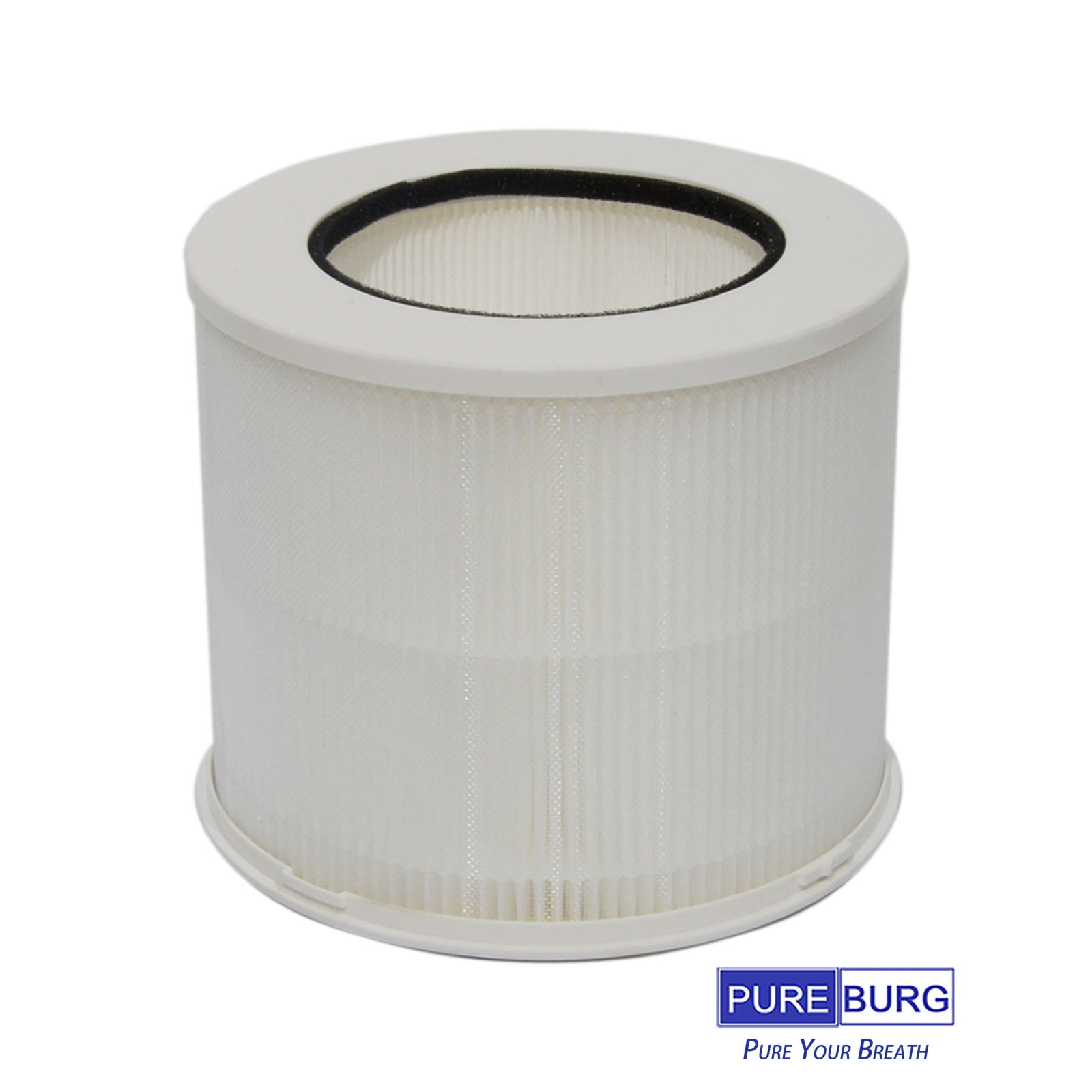 PUREBURG 12020 Replacement True HEPA Filters Compatible with Clorox 11020 11021 Tabletop Air Purifier Model:12020,2-Pack
