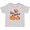 AC-Heather Grey, variant on Inktastic Big Sister Pumpkins with Fall Leaves Girls Baby T-Shirt