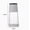 White, variant on Manual Glass Spice Grinder Bottle - Perfect for Pepper, Sea Salt, and More