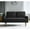 Black, variant on 2 Seater Velvet Loveseat, Comfort & Style / Great for Home Use