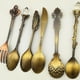 thumbnail image 3 of Retro Vajilla Tenedor Aleación Cuchara Cuchara de cocina Cucharón de cocina Uso en el hogar Cuchara de cubiertos 6 piezas Kearding JJ10945-05, 3 of 3