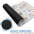 thumbnail image 6 of Long Mouse Pads for Desk,Pastel Fairy Rainbow Pattern Desk Mats on Top Of Desks, Desk Mouse Pad Extra Large with 3mm Non-Slip Base and Stitched Edge for Gaming,Office,Work,Home 31.5"x11.8", 6 of 6