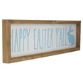 thumbnail image 3 of Northlight Wooden Framed "Happy Easter Y'all" Spring Wall Sign - 26", 3 of 5