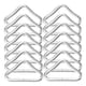 thumbnail image 5 of 30 piezas de trampolín resistentes al desgaste, hebillas de trampolín de metal, hebillas triangulares profesionales, 5 of 7