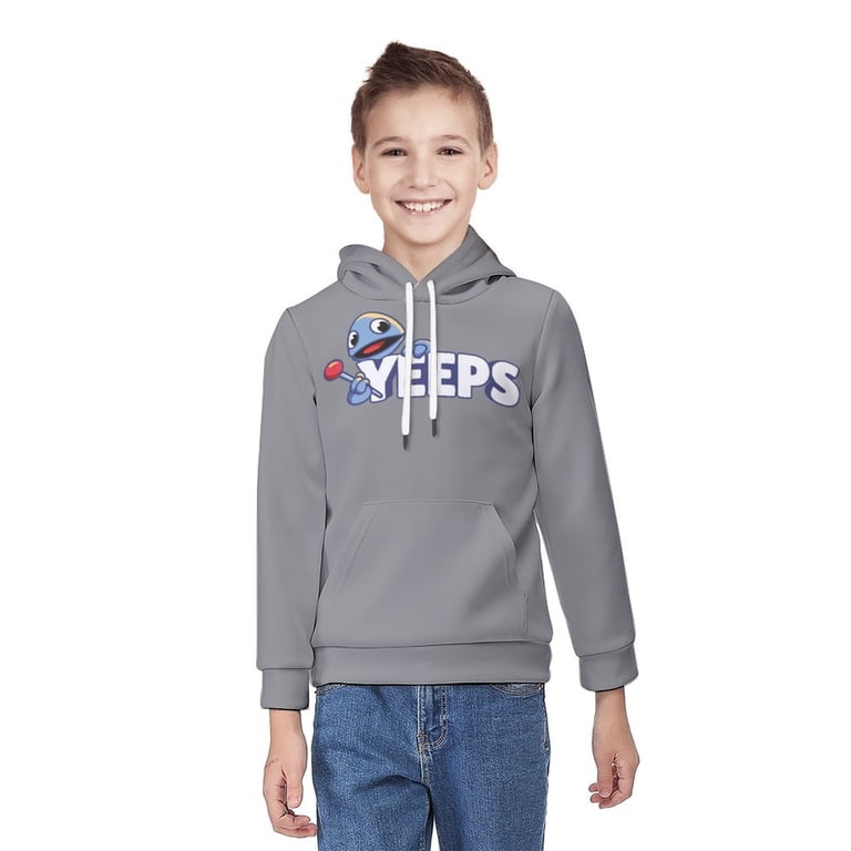 Yeeps Hide And Seek Hoodie for Boys Girls, Novelty 3D Print