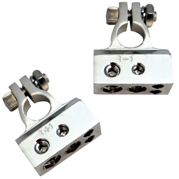 Harmony Audio HA-BT2 Car Audio Battery Terminal Pair 2GA - 4GA (2) 8GA Inputs