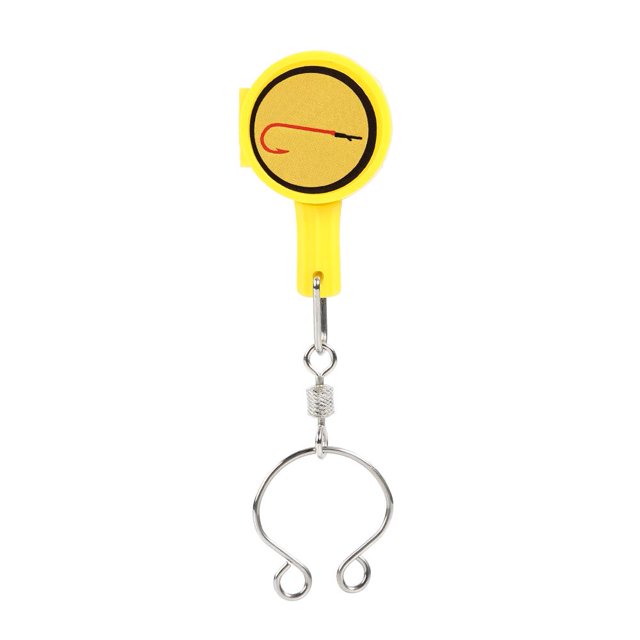 Dispositivo de pesca con cortador de anudador de uñas de nudo rápido para pesca (amarillo) Ehuebsd Para Estrenar