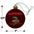 thumbnail image 6 of Chupacabra on the Hunt Wood Christmas Tree Holiday Ornament, 6 of 6